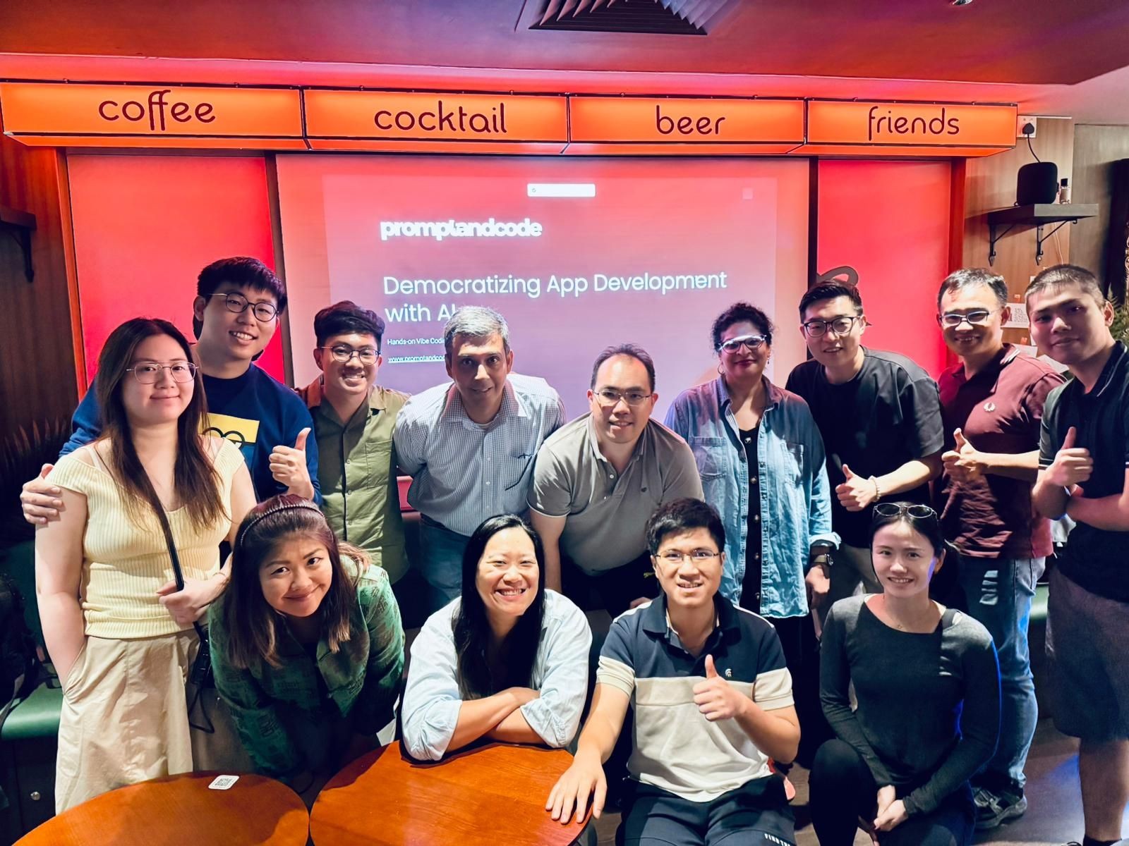 Democratizing app development with AI, Singapore